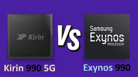 kirin 990 vs exynos 990|Samsung Exynos 990 vs HiSilicon Kirin 990 5G Benchmark, .